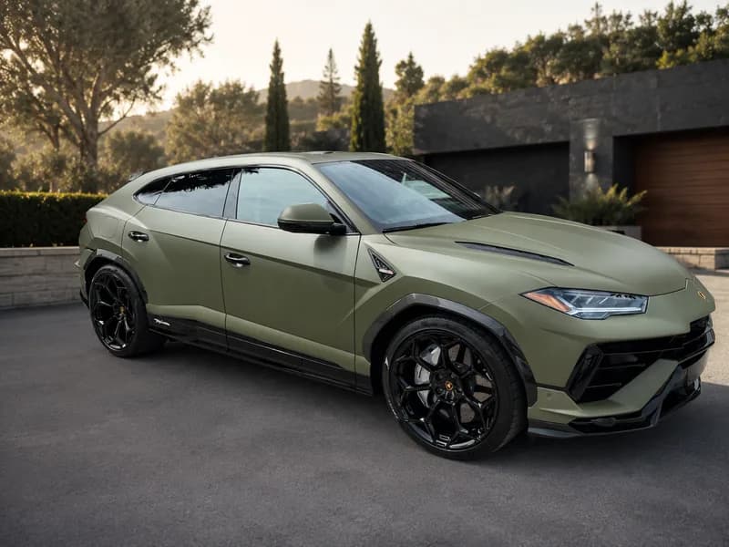 Matte Green Perf